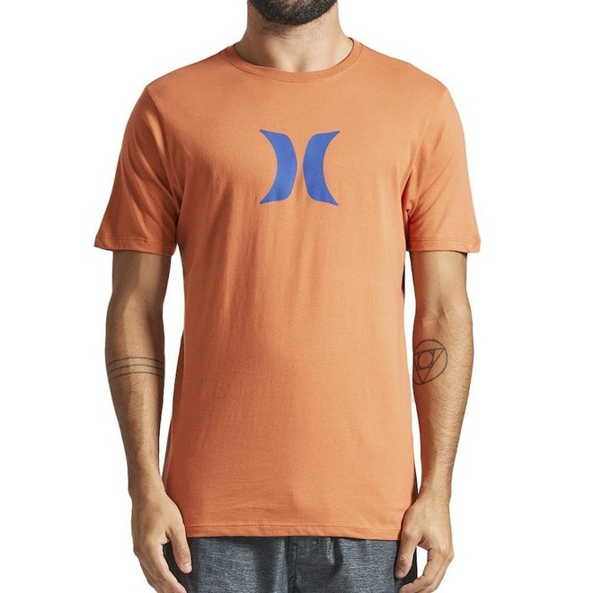 Camiseta Hurley Icon Sm24 - Masculina - Foto 1
