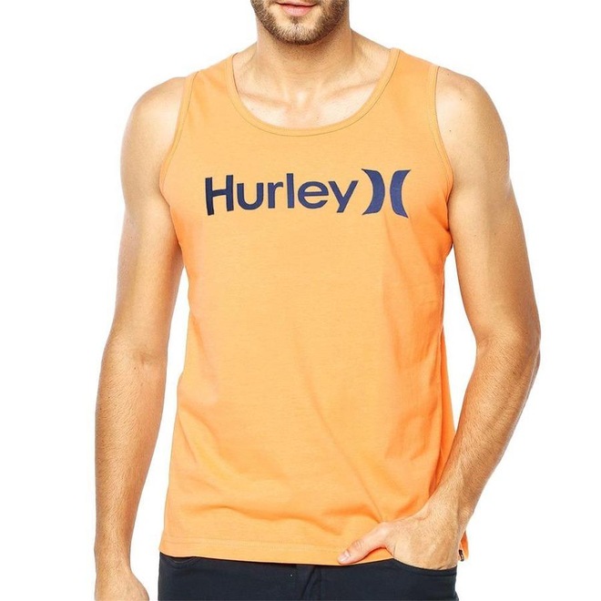 Camiseta Regata Hurley O&O Solid - Masculina - Foto 1