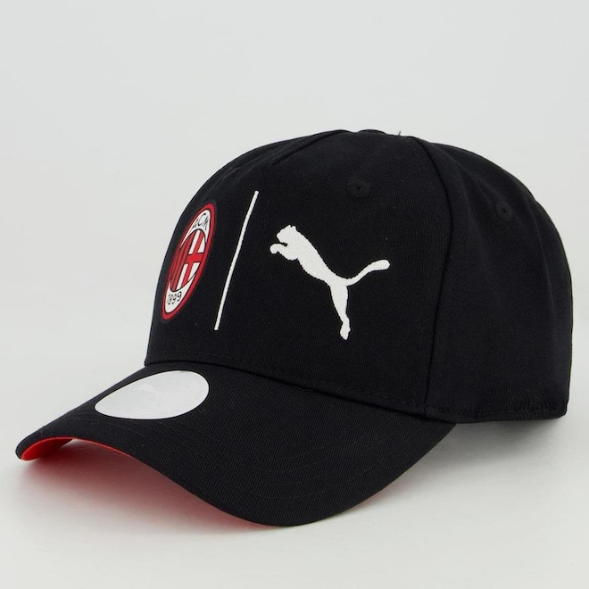 Boné Aba Curva Puma Milan Fan - Snapback - Adulto - Foto 1