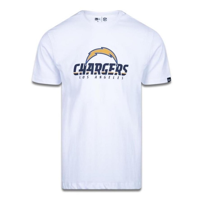 Camiseta New Era Los Angeles Chargers Logo Time NFL - Masculina - Foto 1