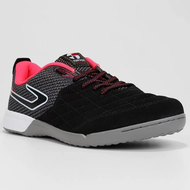 Chuteira Futsal Topper Legend - Adulto - Foto 1