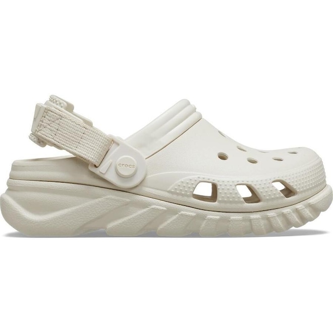 Sandália Crocs Duet Maxx Ii Clog K Stucco - Unissex - Foto 1