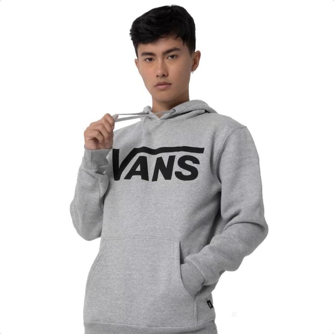 Blusão de Moletom Vans Classic Po Hoodie Ii - Masculino - Foto 1