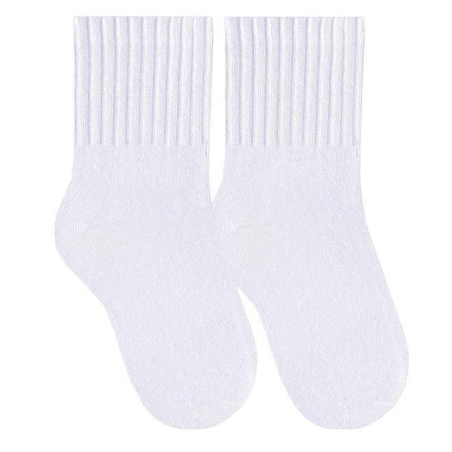 Meia Cano Médio Selene Básica - Infantil - Foto 1