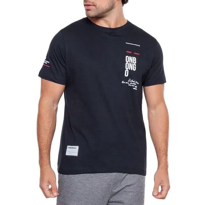 Camiseta Onbongo Lisa - Masculina - Foto 1