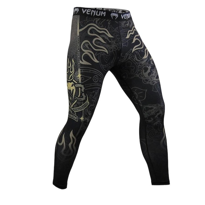 Calça de Compressão Venum Tattoo Dark - Masculina - Foto 1