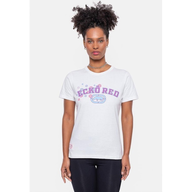Camiseta Ecko Estampada Off Ecko - Feminina - Foto 1