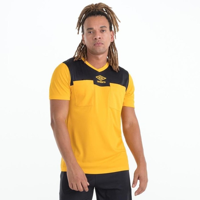 Camisa de Árbitro Umbro - Masculino - Foto 1