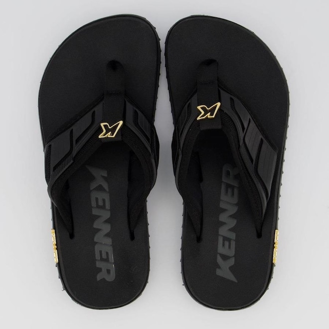 Chinelo Kenner Kivah Full Force Gold - Masculino - Foto 1