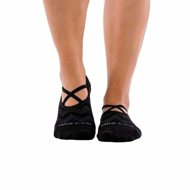 Meia Elástico Alto Giro Antiderrapante - Adulto - Foto 1