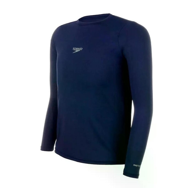 Camiseta Speedo Manga Longa Proteção Uv - Infantil - Foto 1