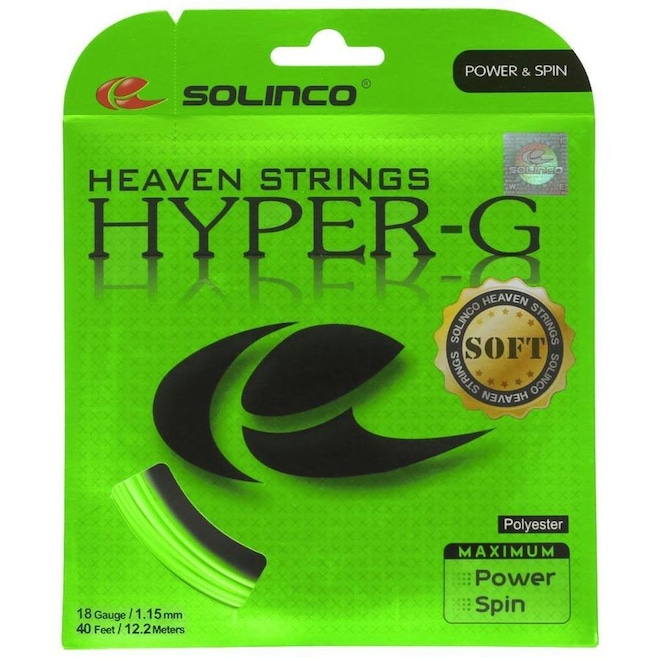 Corda Solinco Hyper G Soft 18L 1.15Mm - Set Individual - Foto 1