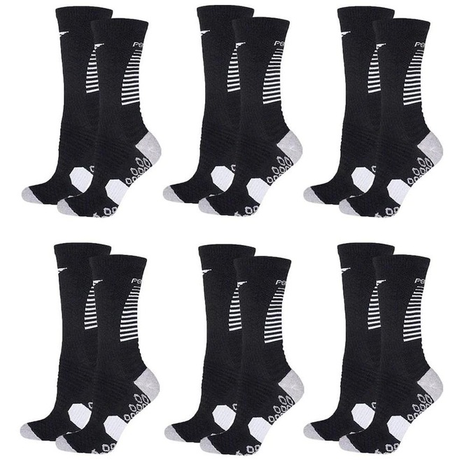 Kit Meiões 3/4 Penalty Se7E - 6 Pares - 33 a 38 - Infantil - Foto 1