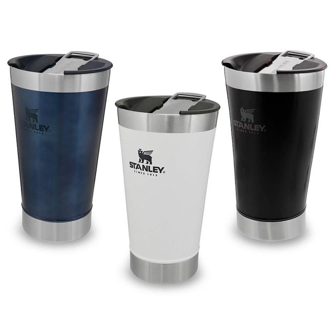 Kit Copos Térmicos Stanley com Tampa - 473ml - 3 unidades - Foto 1