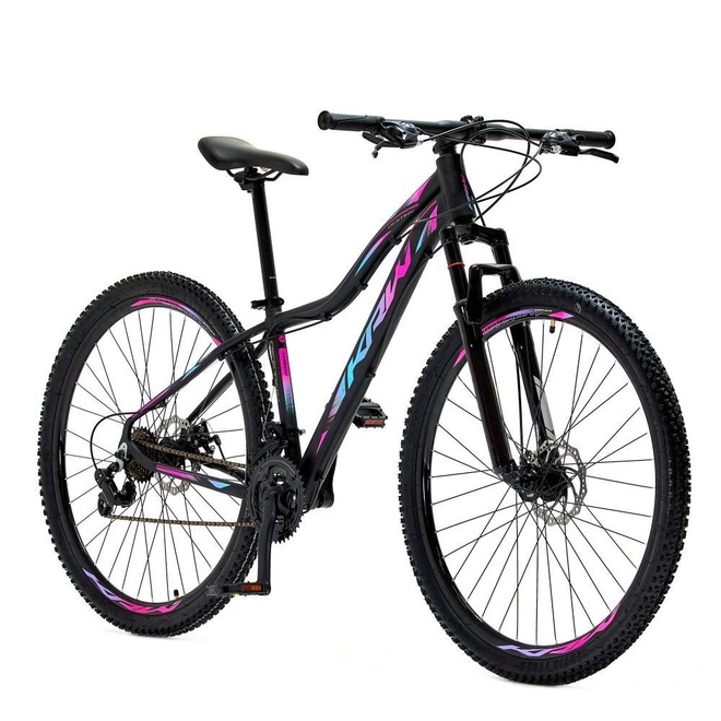 Bicicleta Aro 29 Krw Alumínio - Freio a Disco Suspensão Dianteira Mountain Bike S1 - 24 Velocidades - Adulto - Foto 1