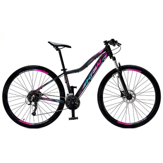 Bicicleta Aro 29 Krw Alumínio - Freio Hidráulico Suspensão Dianteira Mountain Bike S2 - 24 Velocidades - Adulto - Foto 1