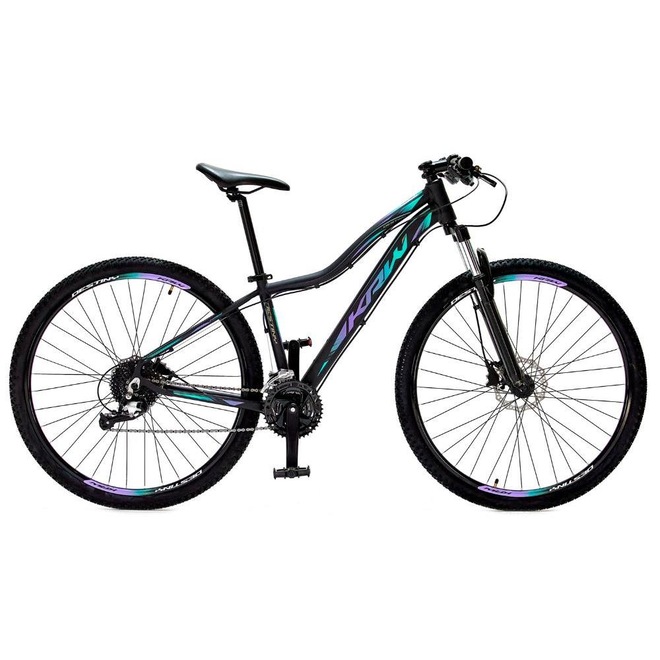 Bicicleta Aro 29 Krw Alumínio - Freio Hidráulico Suspensão com Trava Mountain Bike S9 - 27 Velocidades - Adulto - Foto 1