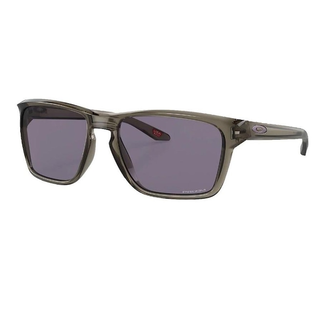 Óculos de Sol Unissex Oakley Sylas Grey Smoke Prizm - Foto 1