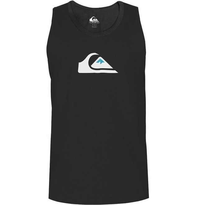 Camiseta Regata Quiksilver Comp Logo 2.0 - Masculina - Foto 1