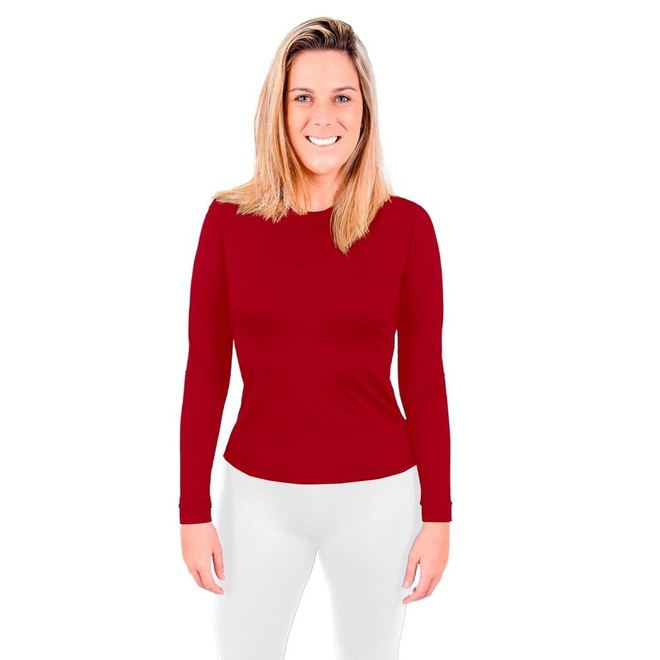 Camiseta Térmica Roupas Térmicas Segunda Pele - Feminina - Foto 1