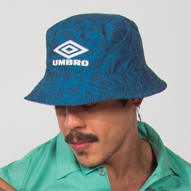 Chapéu Bucket Umbro Dupla-Face Diamond Bright - Adulto - Foto 1