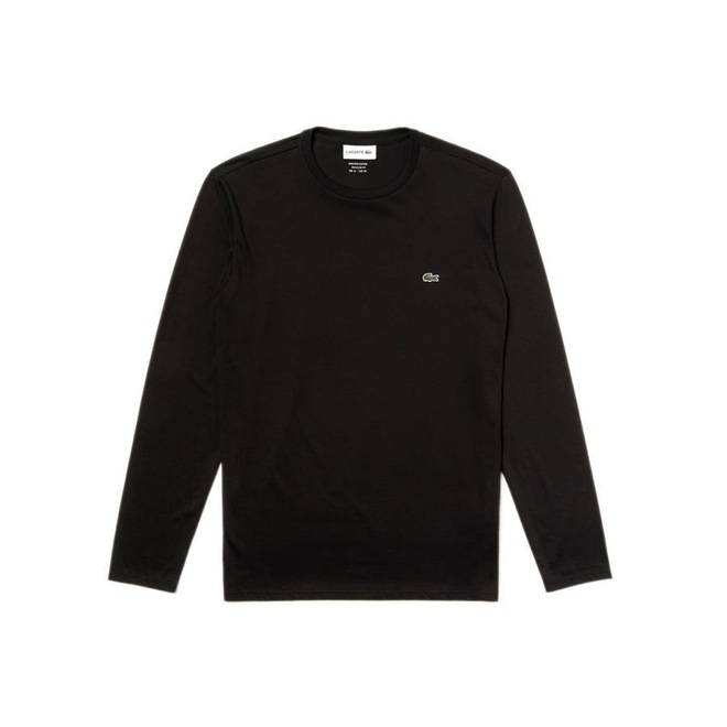 Camisa Lacoste Manga Longa Pima - Masculina - Foto 1