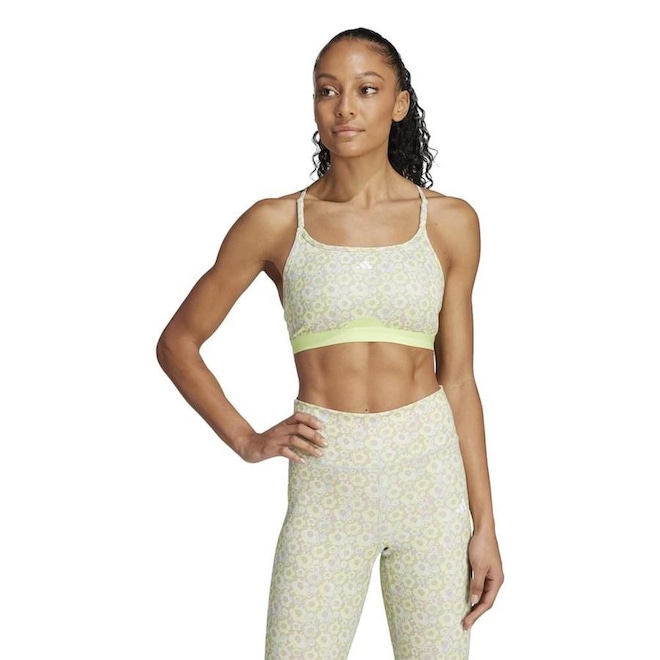 Top Fitness com Bojo adidas Treino Aeroreact - Adulto - Foto 1