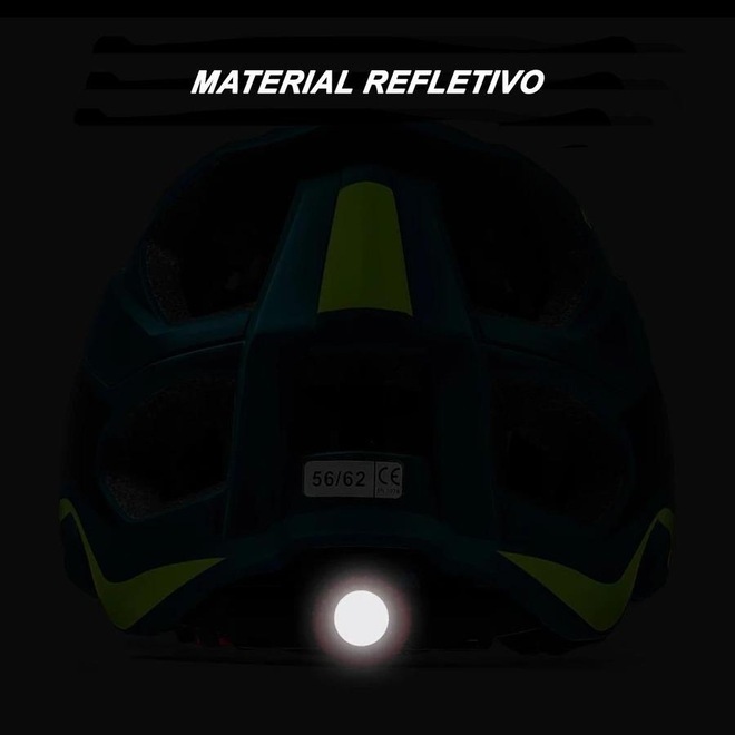 Capacete para Ciclismo Gold Sports Fox Fast Ad Ajustável de Tamanho - Foto 1