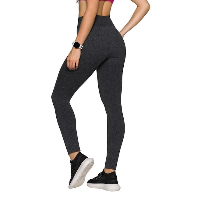 Calça Legging Selene sem Costura - Feminina - Foto 1