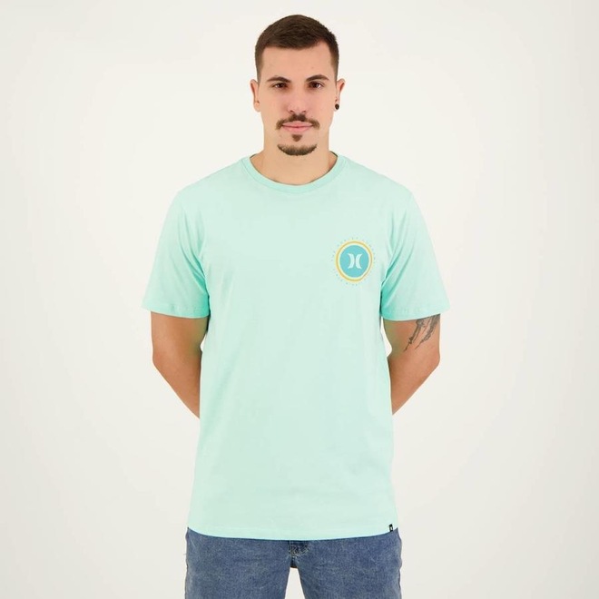 Camiseta Hurley Multi Circle - Masculina - Foto 1