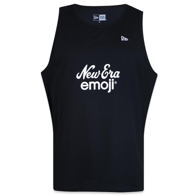 Camiseta Regata New Era Emoji Black - Masculina - Foto 1