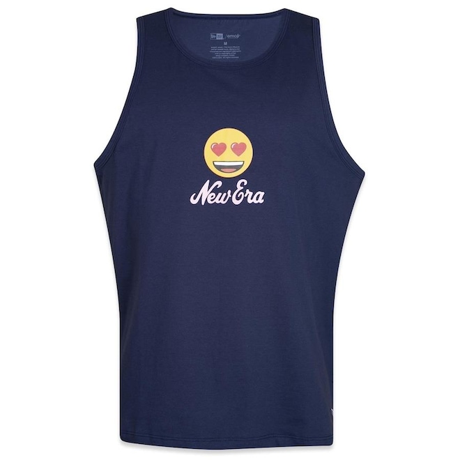 Camiseta Regata New Era Emoji Amor - Masculina - Foto 1