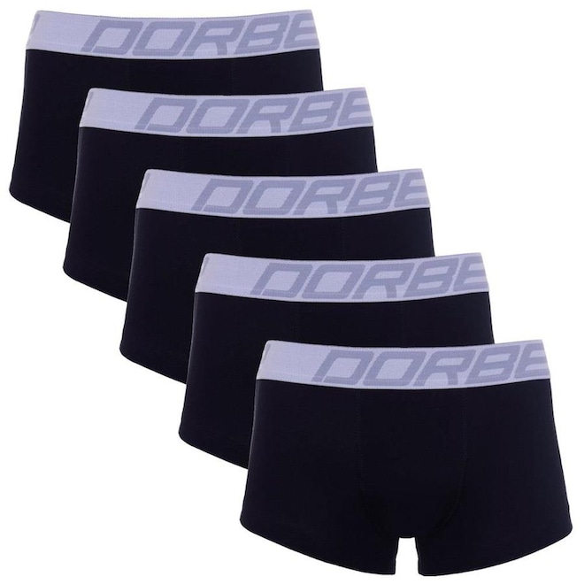 Kit Cuecas Dorbe Sungão Algodão - Adulto - 5 unidades - Foto 1