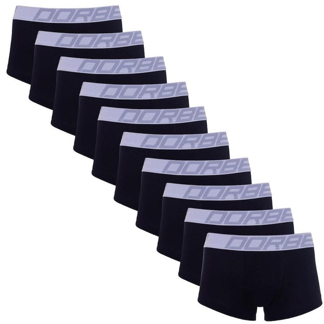 Kit de Cuecas Sungão Dorbe Algodão - 10 Unidades - Adulto - Foto 1