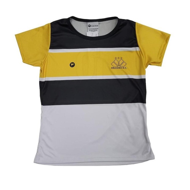 Camiseta Baby Look do Criciúma Torcida Baby 251Sb - Infantil - Foto 1