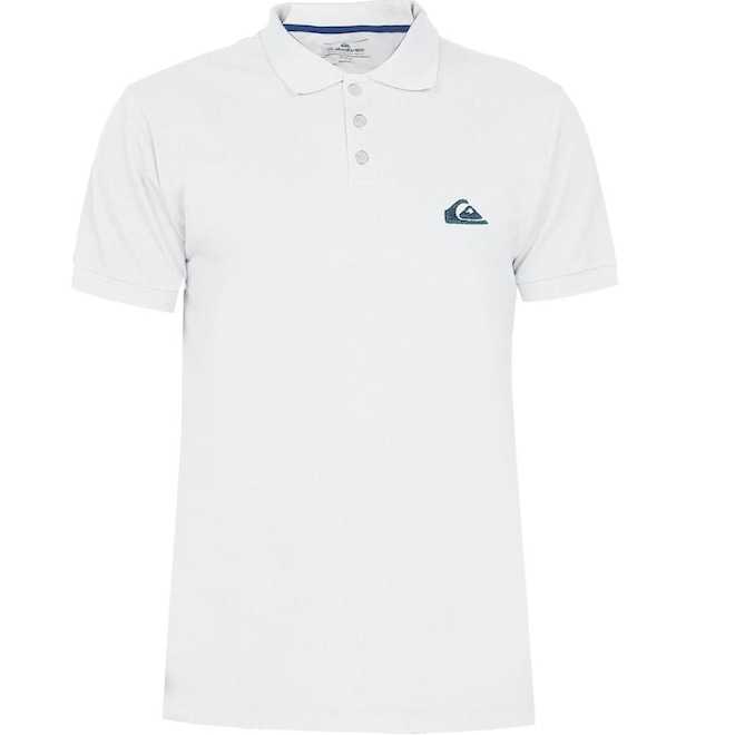 Camisa Polo Quiksilver Embroidery Piquet - Masculina - Foto 1