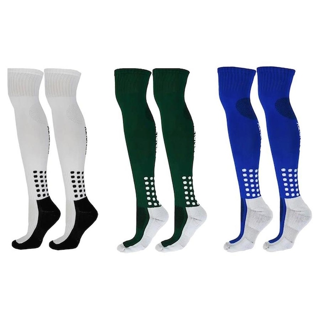 Kit de Meiões Penalty Matís - 26 a 32 - 3 Pares - Infantil - Foto 1