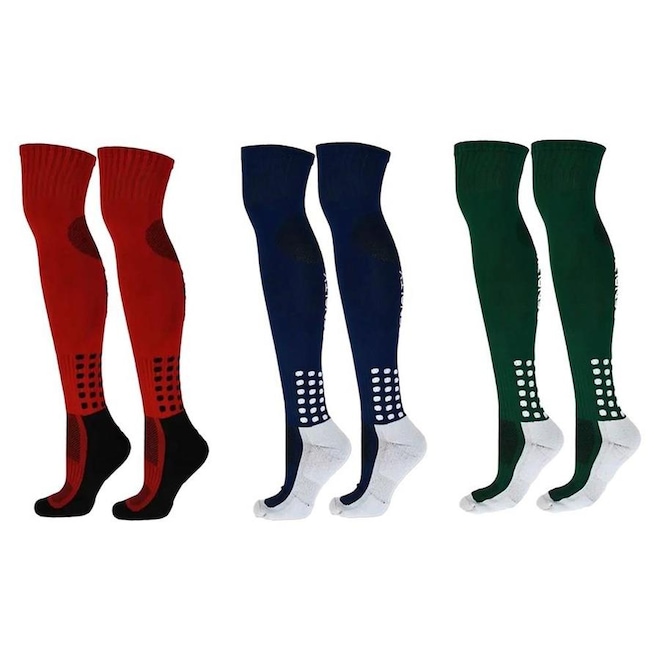 Kit de Meiões Penalty Matís - 26 a 32 - 3 Pares - Infantil - Foto 1