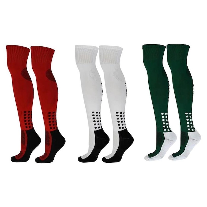 Kit de Meiões Penalty Matís - 26 a 32 - 3 Pares - Infantil - Foto 1