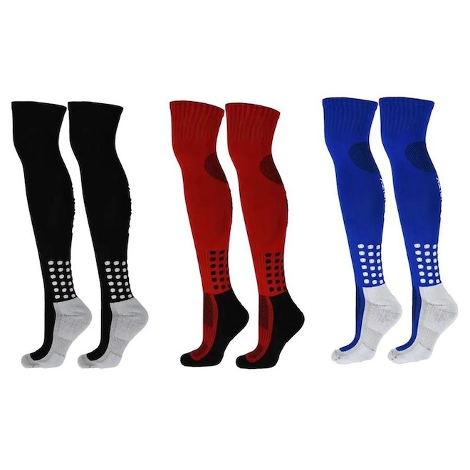 Kit de Meiões Penalty Matís - 26 a 32 - 3 Pares - Infantil - Foto 1