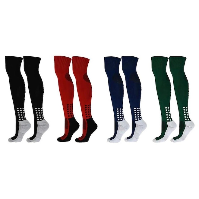 Kit de Meiões Penalty Matís - 26 a 32 - 4 Pares - Infantil - Foto 1