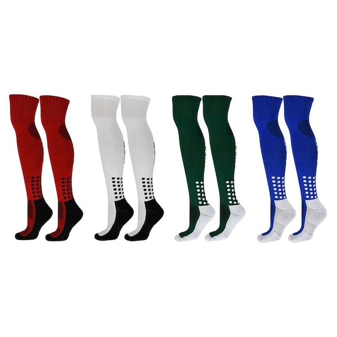 Kit de Meiões Penalty Matís - 26 a 32 - 4 Pares - Infantil - Foto 1