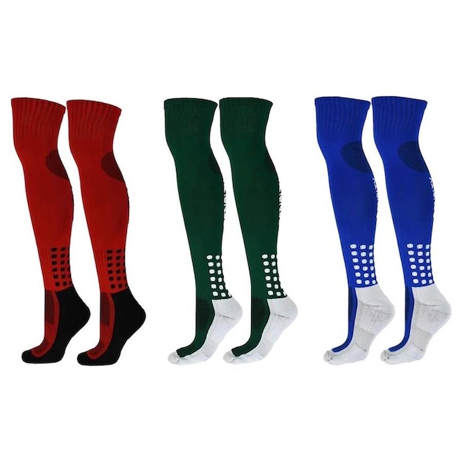 Kit de Meiões Penalty Matís - 26 a 32 - 3 Pares - Infantil - Foto 1