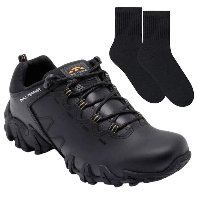 Kit Tênis Bull Terrier Ranger Low + Par de Meia - Masculino - Foto 1