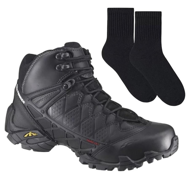 Bota Adventure Bull Terrier Extreme + Par de Meia - Masculina - Foto 1