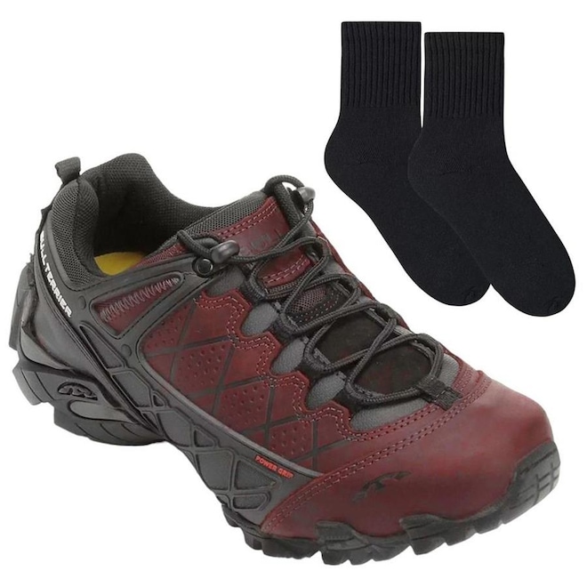 Tênis Adventure Bull Terrier Extreme Low + Par de Meia - Masculino - Foto 1