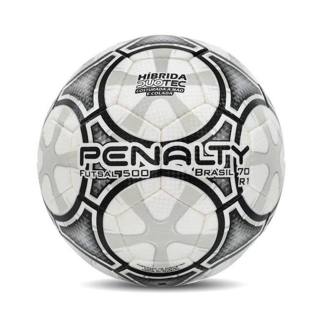 Bola de Futsal Penalty Brasil 70 R1 XXIII - Masculino - Foto 1