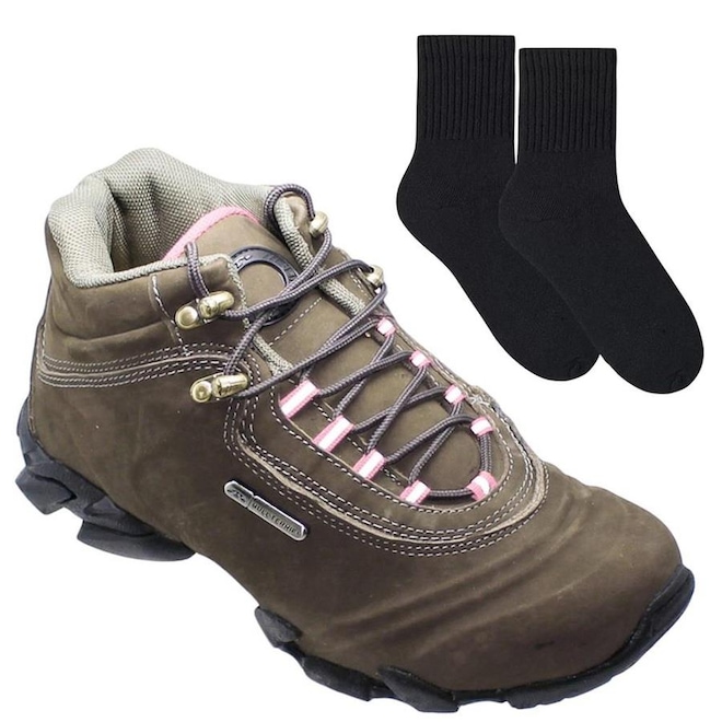 Kit Bota Bull Terrier Attack II + Par de Meias - Masculina - Foto 1