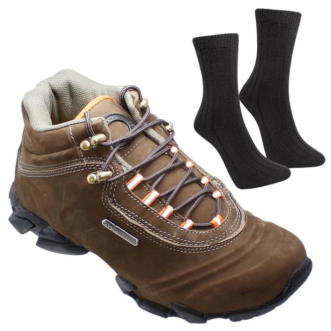 Kit Bota Bull Terrier Attack II + Par de Meias - Feminina - Foto 1