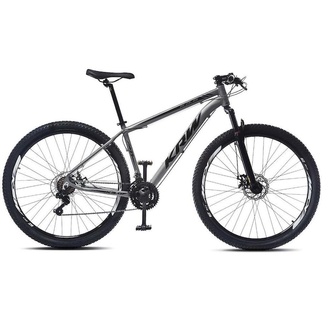 Bicicleta Aro 29 Krw Alumínio Tz Freio A Disco - Shimano - 21 Marchas - Foto 1
